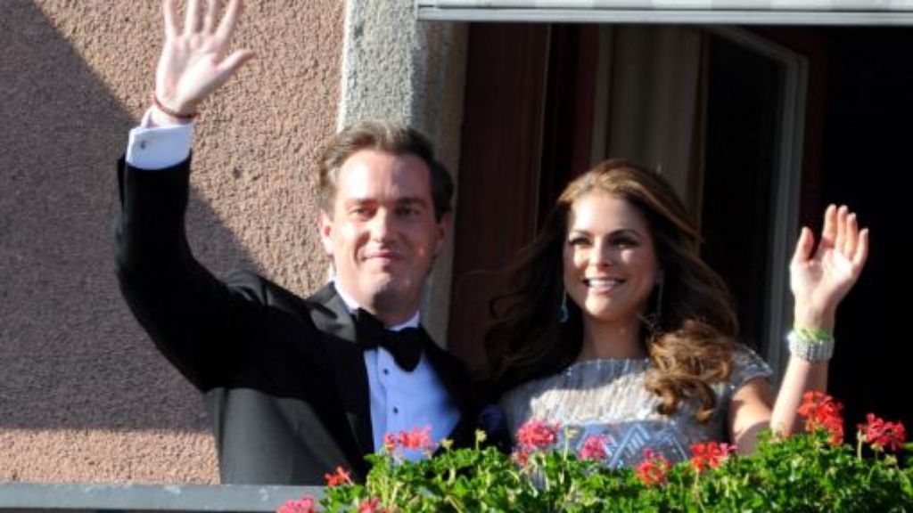 Schwedenprinzessin Madeleine heiratet: Startschuss zur Hochzeit von Prinzessin Madeleine mit Festbankett