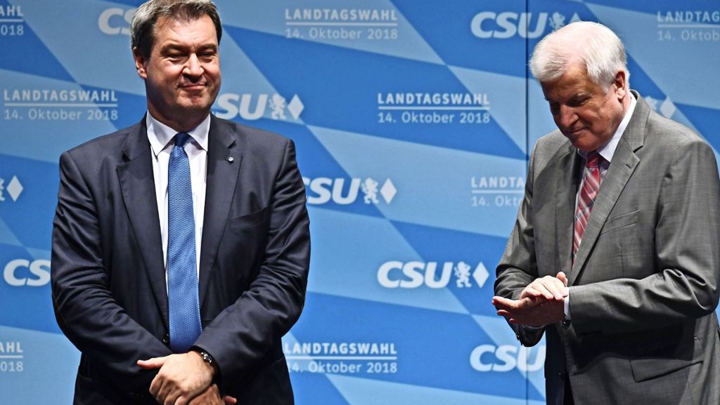 Bayern vor der Landtagswahl: Die CSU und Markus Söder heben ab zur Bauchlandung
