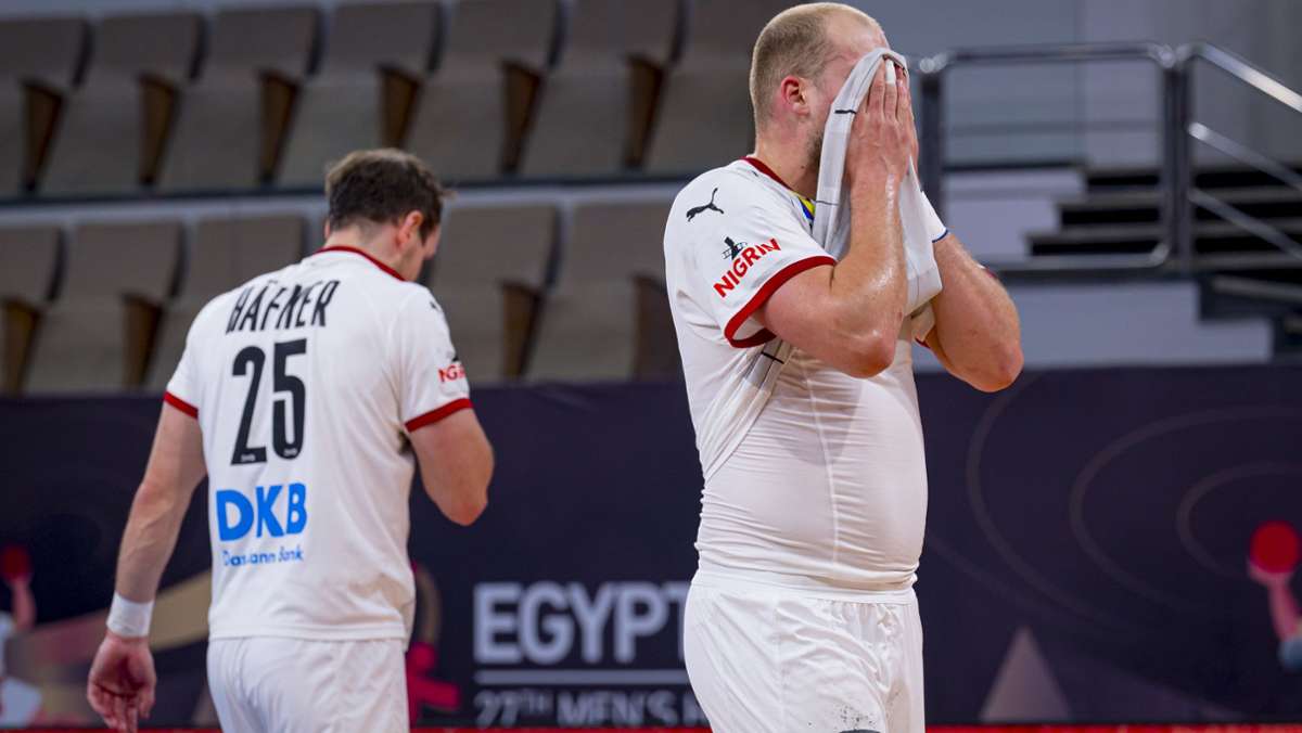 Handball-WM in Ägypten: Deutsche Handballer verpassen Viertelfinale vorzeitig