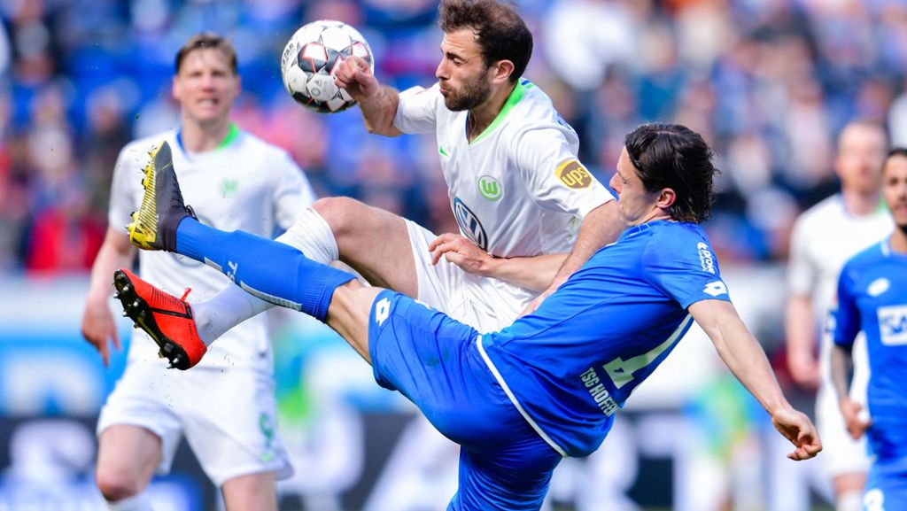 Fußball-Bundesliga: Hoffenheim geht zu Hause gegen Wolfsburg unter