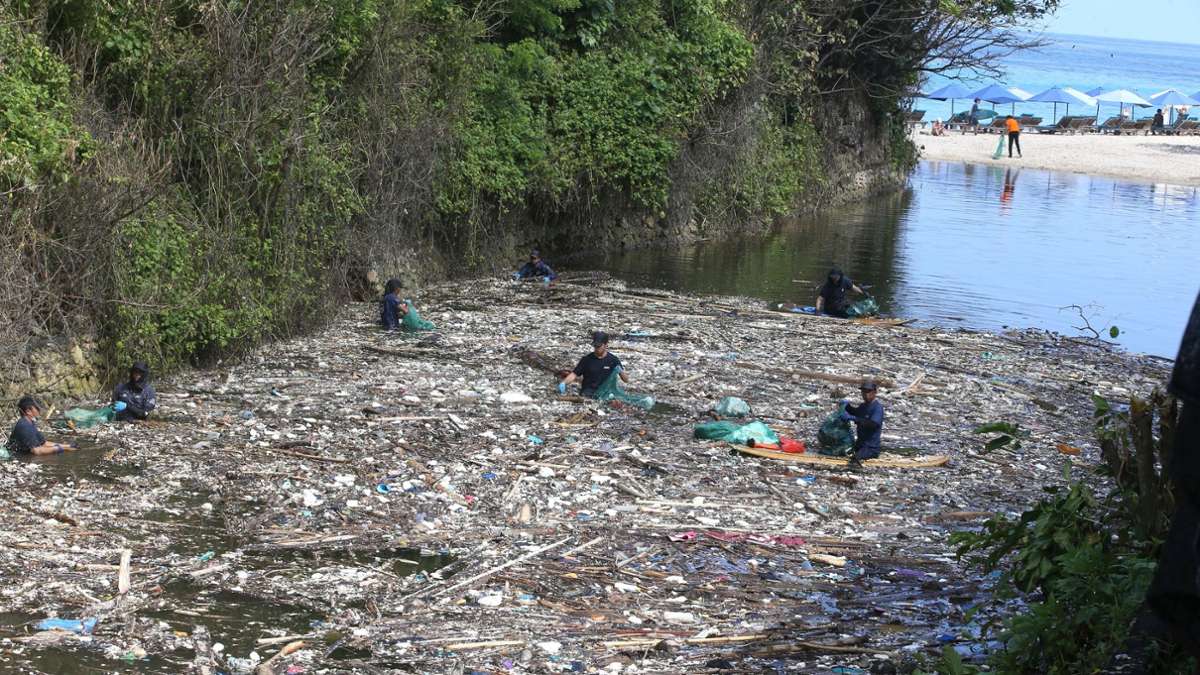 Urlaubsinsel: Müll-Flut überrollt Bali