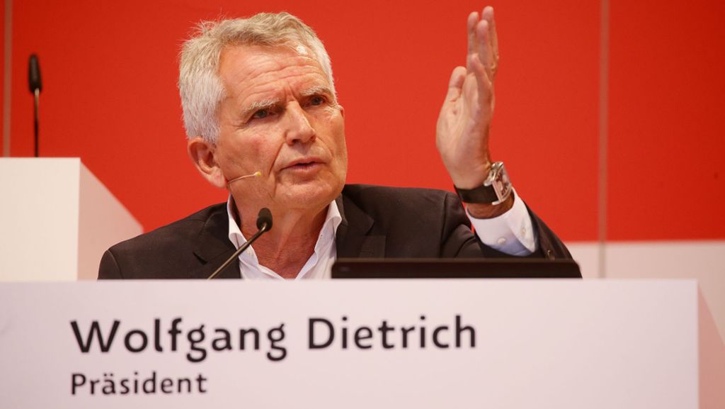 Zur Mitgliederversammlung des VfB: Wolfgang Dietrich muss zurücktreten