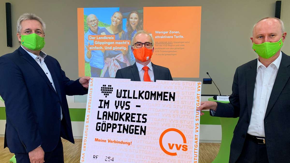 Neues Mitglied im Tarifverbund: Göppingen wird Teil des VVS