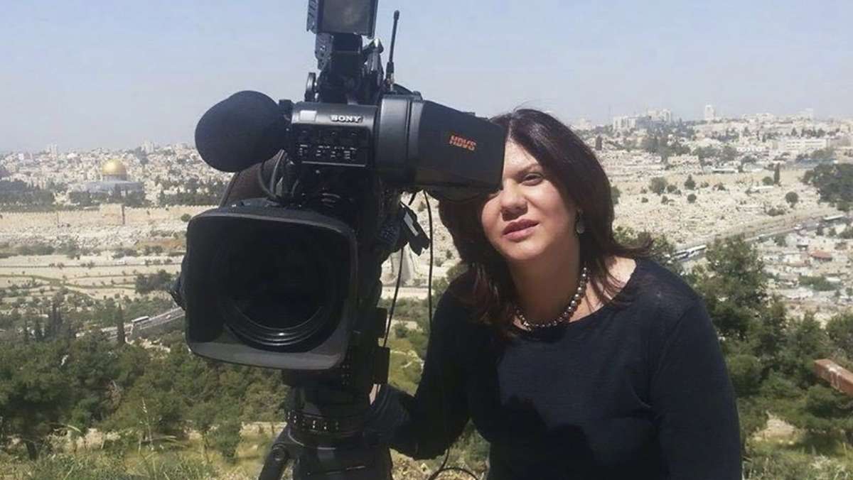 Dschenin im Westjordanland: Reporterin erschossen - Sender hält Israel Mord vor