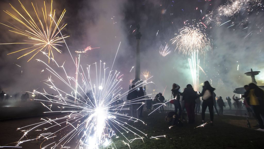 Silvesternacht: Feiern in Stuttgart verlaufen weitgehend friedlich