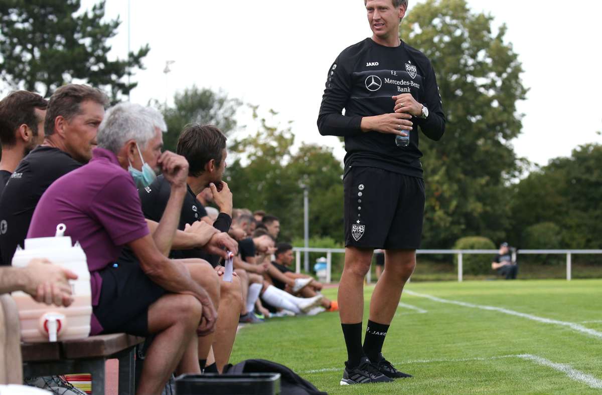 Erfolgreicher Start für Frank Fahrenhorst. Der neue Trainer der U21 des VfB arbeitete zuvor acht Jahre lang für den Nachwuchs von Schalke 04.
