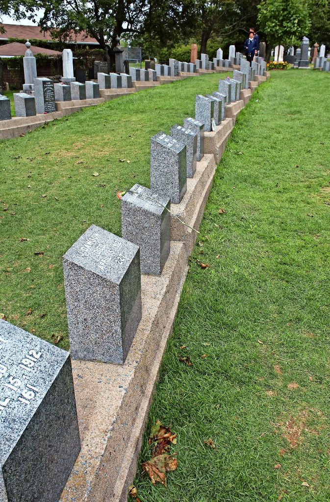 121 der Opfer wurden gemeinsam auf dem Fairview Lawn Cemetery in Halifax bestattet.