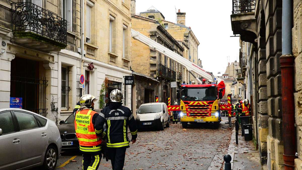 Gebäude eingestürzt: Heftige Explosion in der Innenstadt von Bordeaux