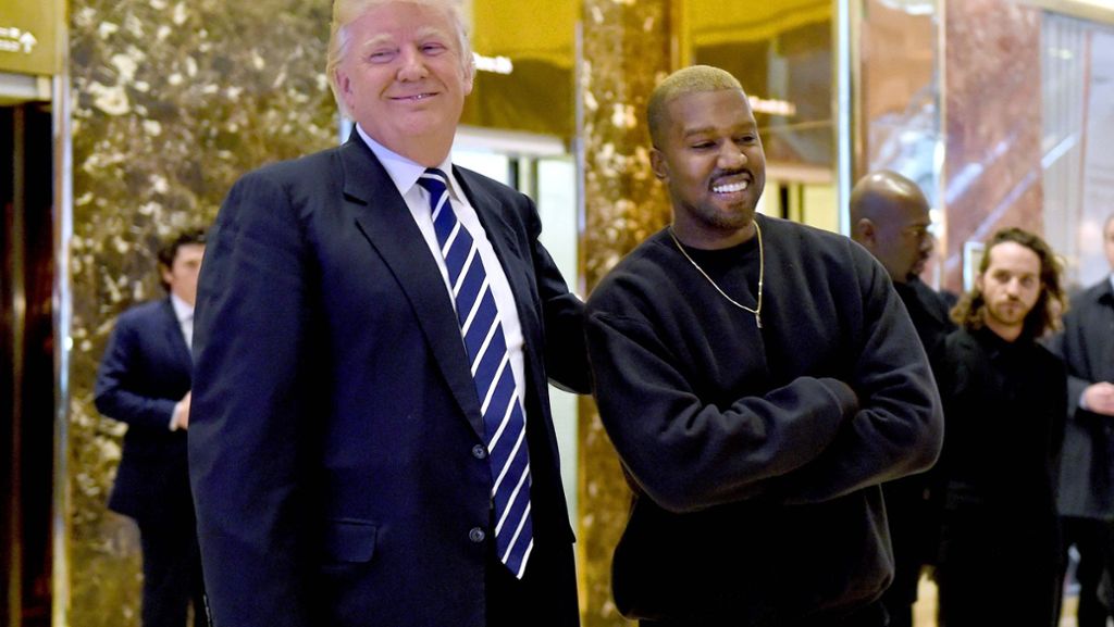Kanye West im Weißen Haus: Rapper will mit Trump über Jobs für Häftlinge sprechen