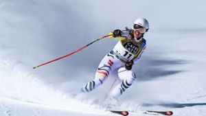 Skirennfahrerin Kira   Weidle gewinnt Silber in der Abfahrt