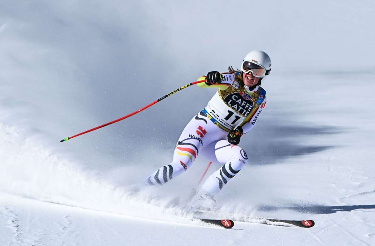  Kira Weidle  hat bei den Weltmeisterschaften Silber gewonnen. Foto: AFP/ANDREAS SOLARO