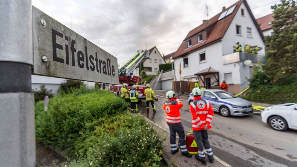 Brand in Neckarhausen: Wohnung steht in Flammen – 150 000 Euro Schaden