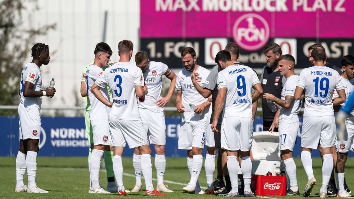 Testspiel: 1. FC Heidenheim verliert bei Zweitligist Nürnberg