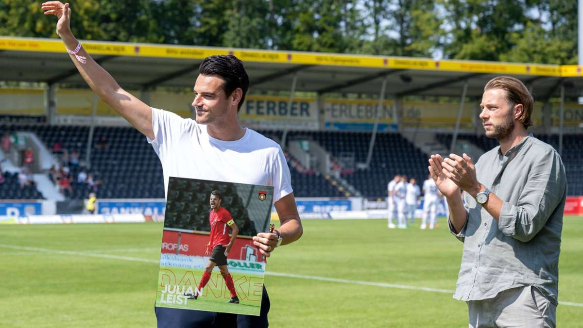 SG Sonnenhof Großaspach gegen Stuttgarter Kickers: Wie Julian Leist die Lage vor dem  Topspiel einschätzt