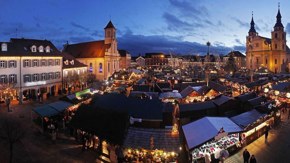 Großevents im Kreis Ludwigsburg: Bei Weihnachtsmärkten noch Hoffnung
