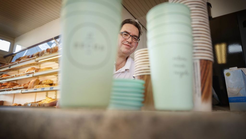 Pfand-Kaffeebecher im Rems-Murr-Kreis: Die meisten Kunden wollen Einwegbecher