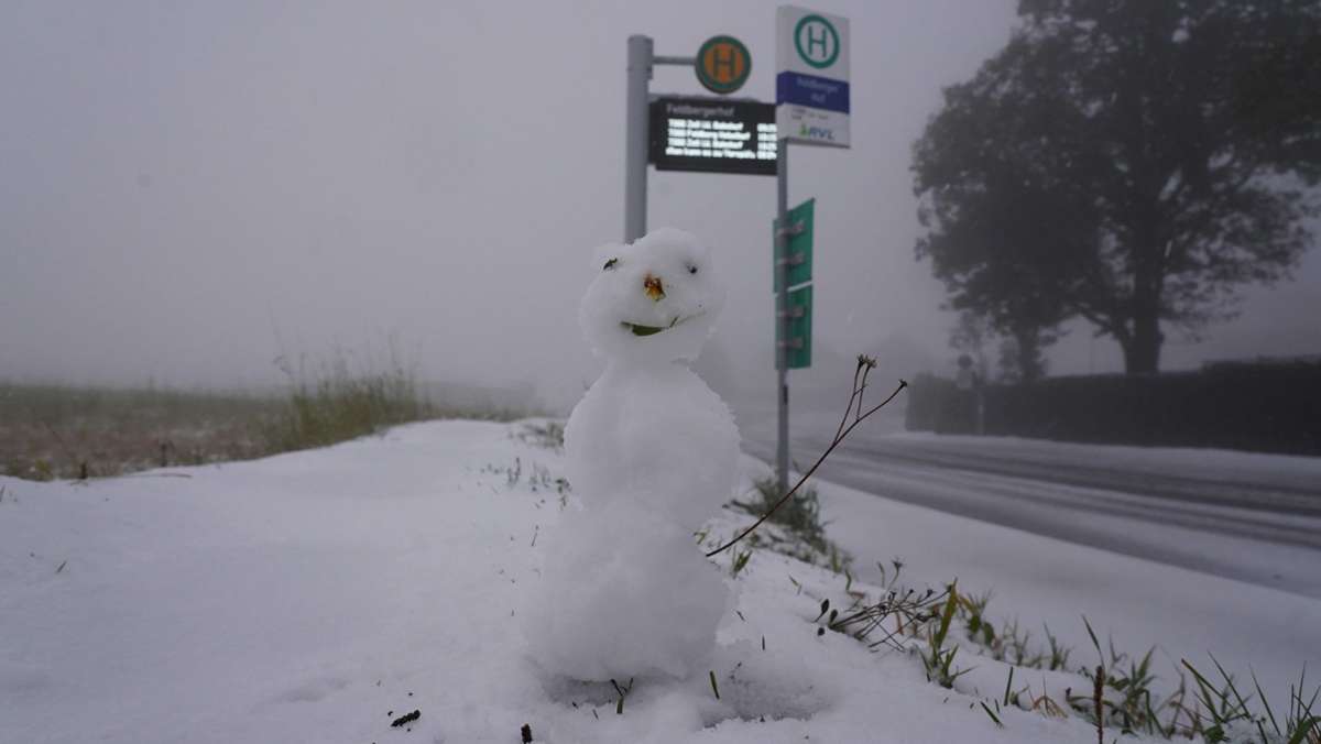 Nach Schneefall in Baden-Württemberg: So wird das Wetter in der kommenden Woche