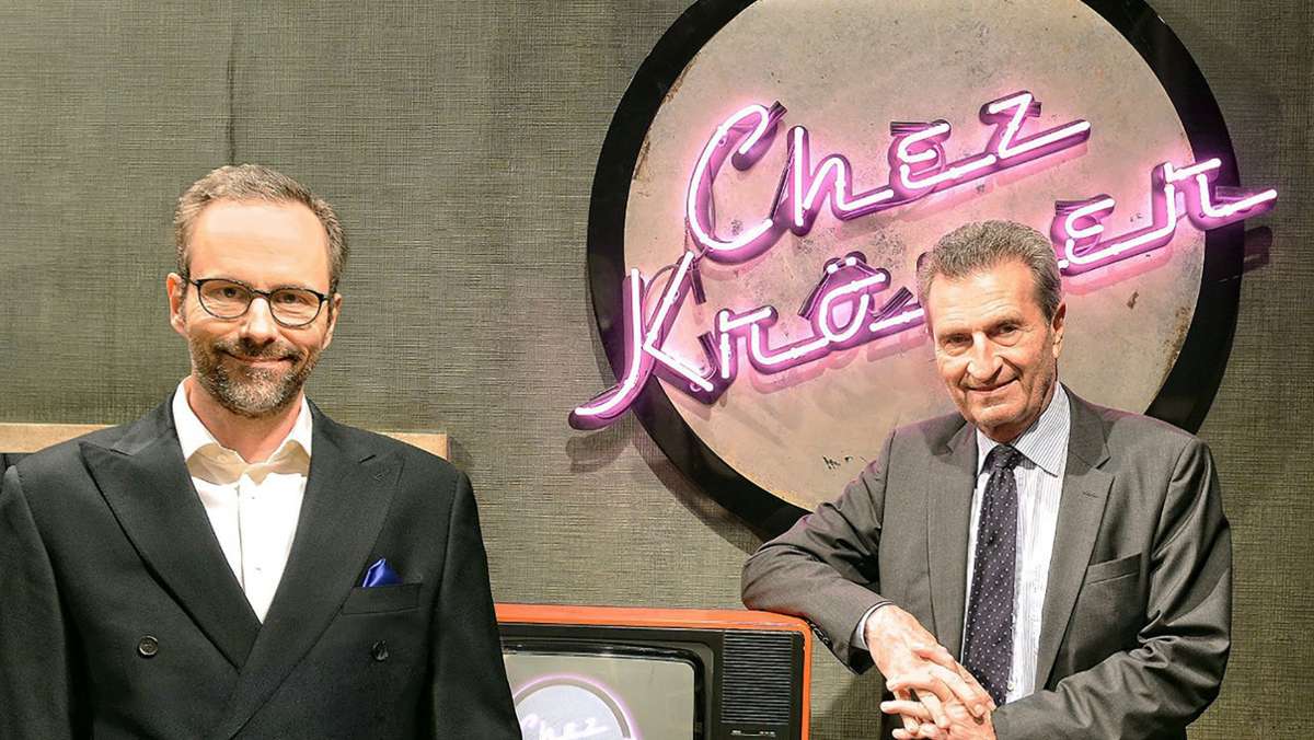 „Chez Krömer“ mit Günther Oettinger: Warum Günther Oettinger so schlecht Englisch spricht