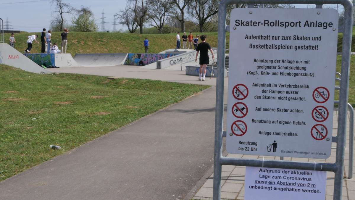  Die Wendlinger Skateanlage ist in Coronazeiten stark frequentiert – das sorgt für Kritik. Damit der Park offen bleiben kann, sucht die Stadt nun das Gespräch mit den Nutzerinnen und Nutzern. 