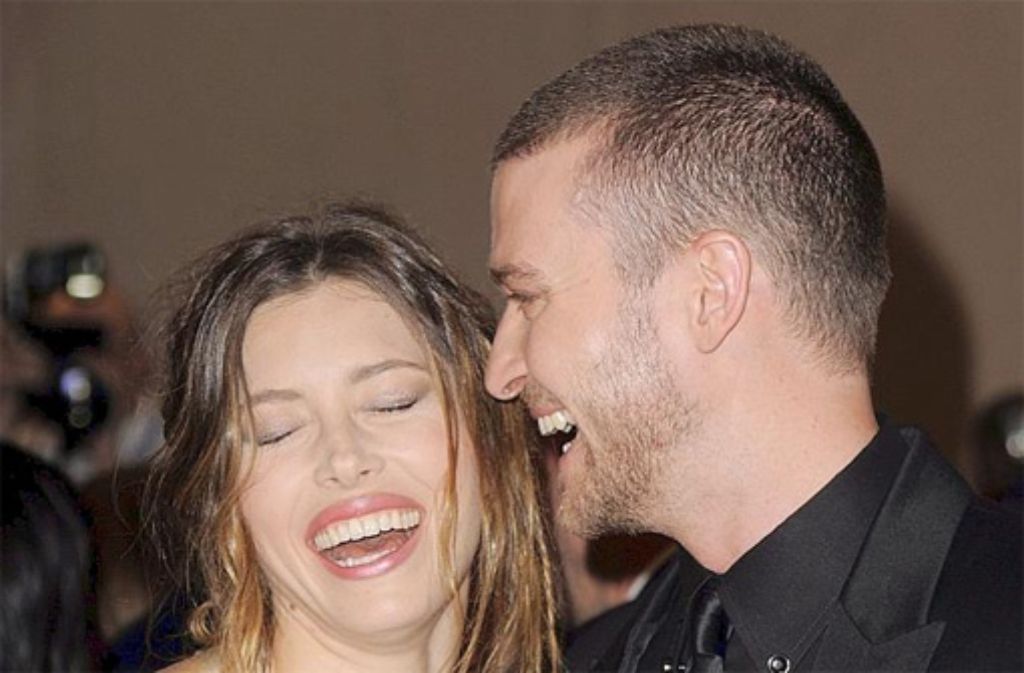Jessica Biel und Justin Timberlake sind Eltern. Die 33-jährige Schauspielerin brachte Sohn Silas Randall zur Welt. Foto: Matthias Kapaun