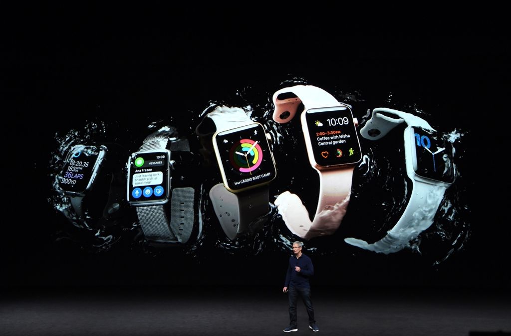 Neben dem iPhone 7 wurde auch die Apple Watch Series 2 vorgestellt.