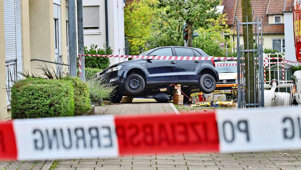 Mordversuch mit dem Auto in Altbach: Ein ganzer Ort fragt: warum?