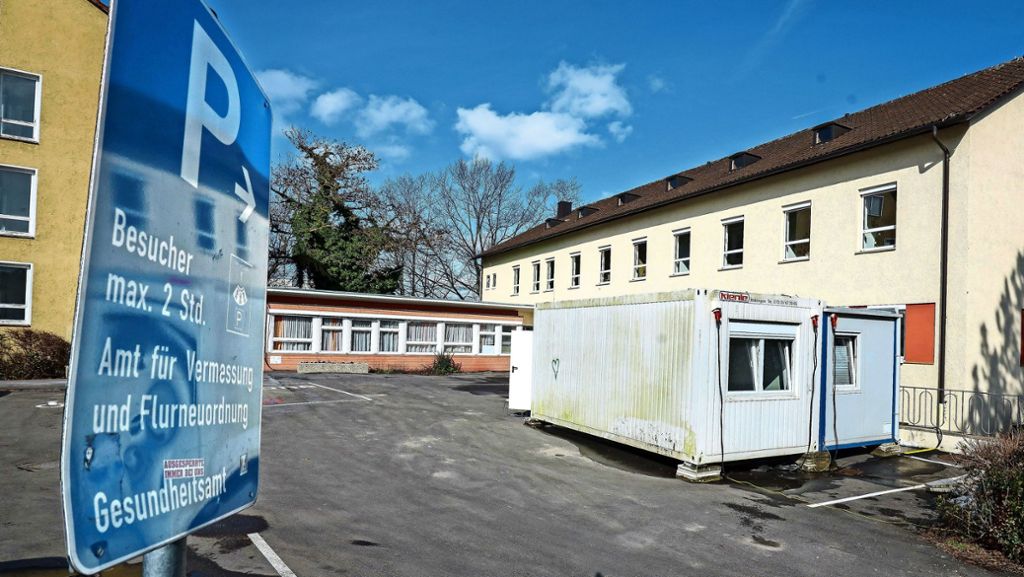 Coronavirus in Böblingen: Behörde richtet Besucherschleuse ein