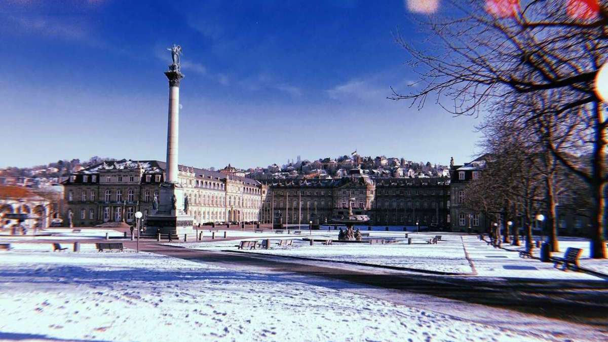 Leise rieselt der Schnee: Stuttgart als Winter Wonderland