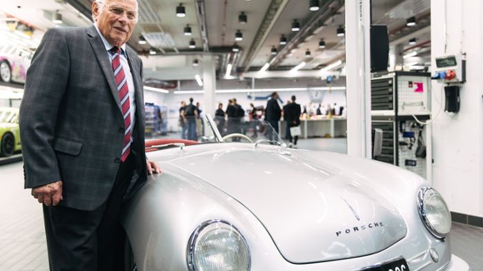 Porsche-Legende ist für  Steve McQueen Rennen gefahren