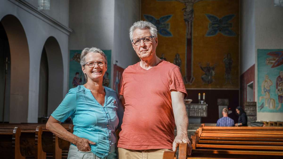 Mesner-Paar aus Stuttgart: Einmal fanden sie ein zurückgelassenes Baby im Kirchenschiff