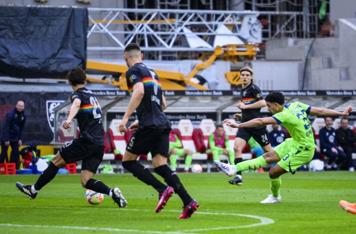 VfB Stuttgart rutscht auf den letzten Platz