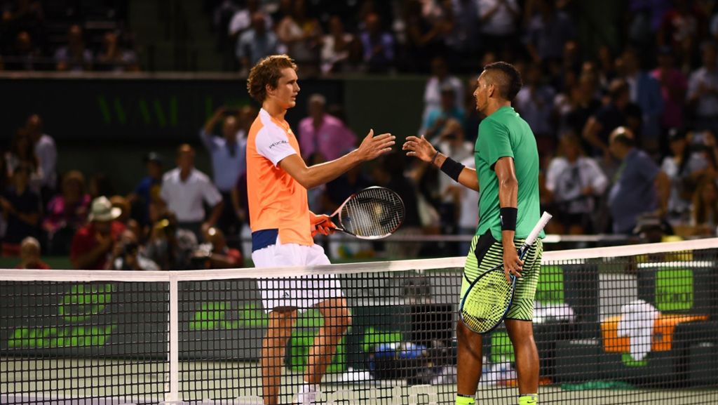 Tennis-Turnier in Miami: Zverev scheidet im Viertelfinale aus