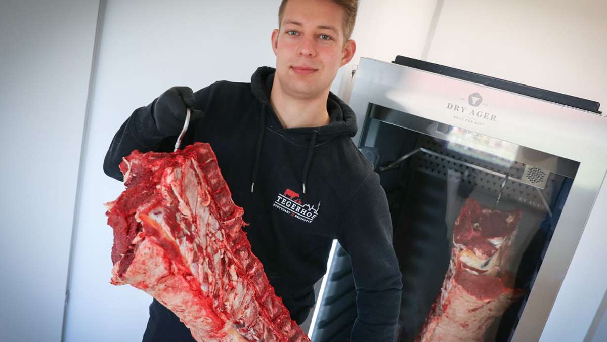 Fleisch aus Stuttgart: Ziemlich einzigartig: Ein Sommelier, der  auch selbst  schlachtet