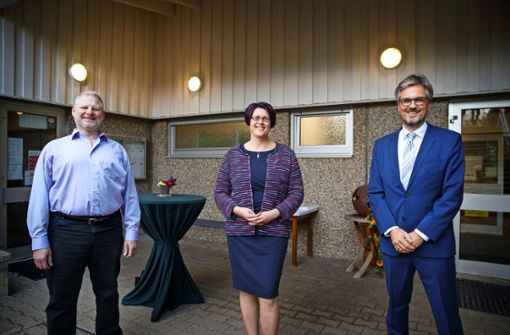 Heiko Eberhard (links), Katja Müller und Michael Clauss wollen gewählt werden. Foto: Stoppel
