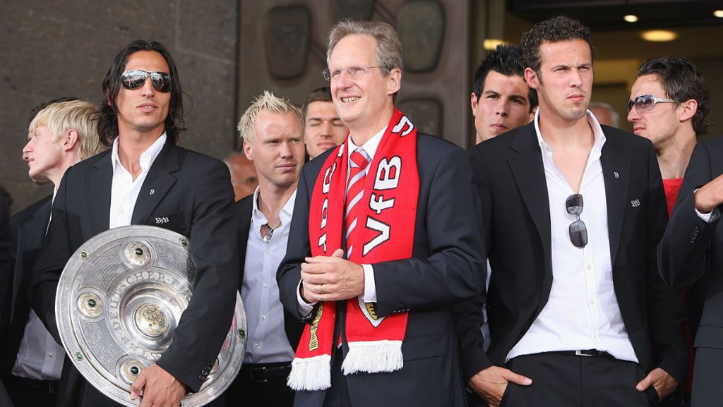 VfB-Meistersaison 2007: Stuttgarter Ex-OB Schuster über Höhen und Tiefen