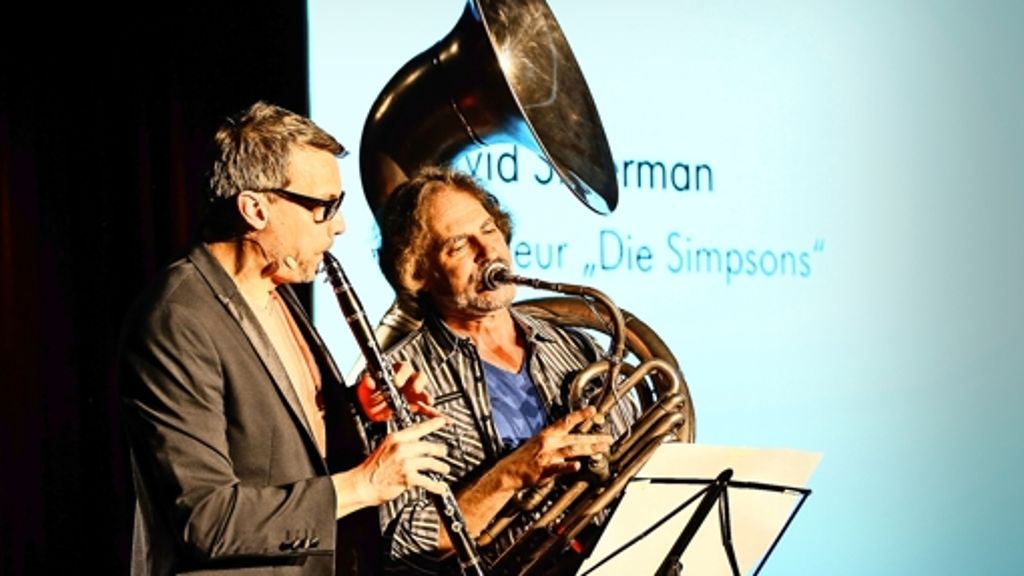 Simpsons-Regisseur beim Trickfilm-Festival: David Silverman trompetet   „Atemlos“
