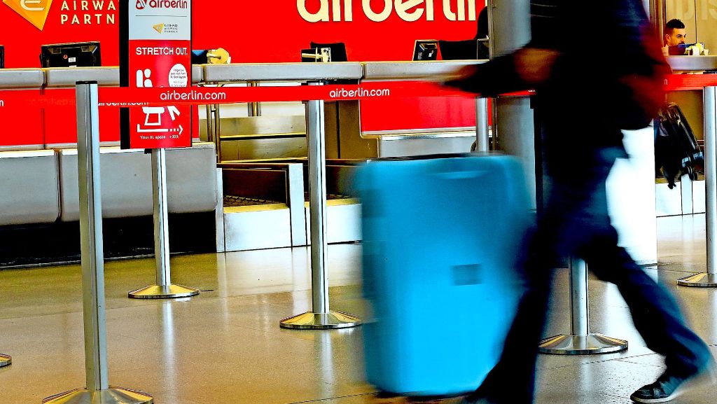 Air-Berlin-Insolvenz und die Folgen: Mehr Schutz bei Pleiten von Airlines gefordert