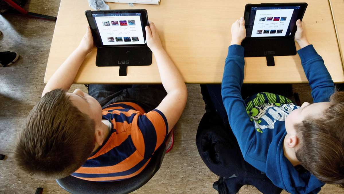 Digitalisierung der Stuttgarter Schulen: Das Ende der Kreidetafel ist in Sicht