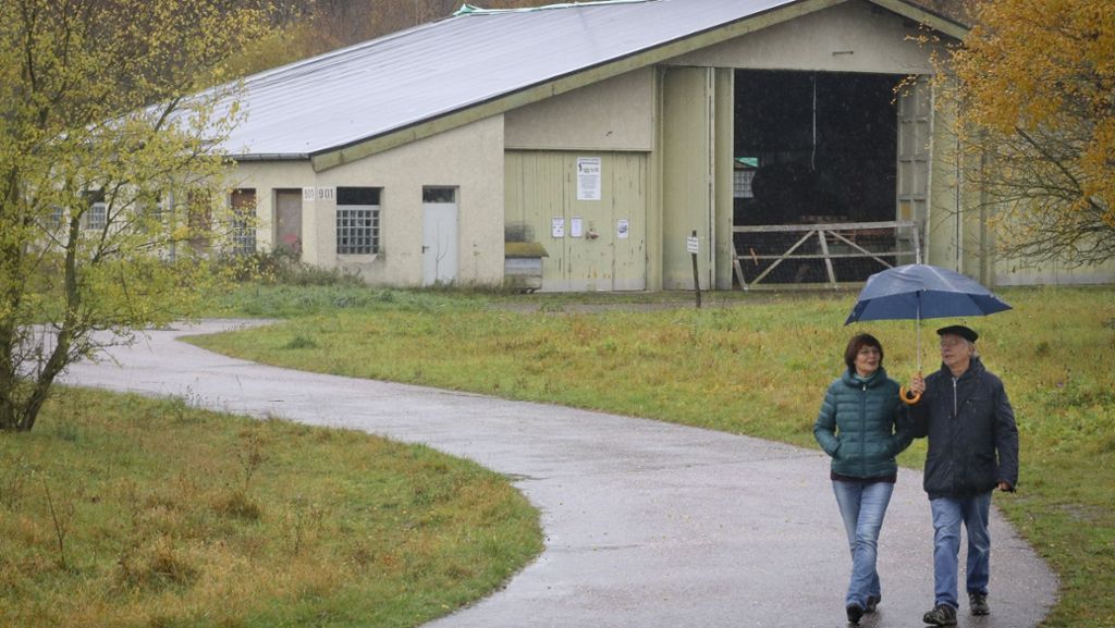 Ehemalige US-Atomraketenbasis Waldheide: Die Heilbronner hängen an   Hangar