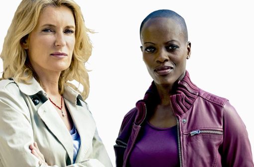 Auch in Hollywood gefragt: die in Uganda geborene, in Berlin lebende Florence Kasumba als Kommissarin Anaïs Schmitz an der Seite von Maria Furtwängler als  Charlotte Lindholm. Foto: NDR