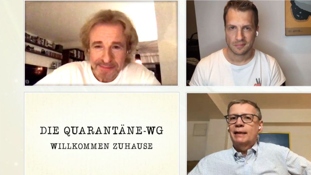  Jeden Abend treffen sich Oliver Pocher, Thomas Gottschalk und Günther Jauch bei RTL in der „Quarantäne-WG“ zum Herumalbern in Zeiten von Corona. Dabei sehen die Herren gar nicht lustig aus. Und Pocher sieht besonders ausgelaugt aus. Ein Stilcheck. 