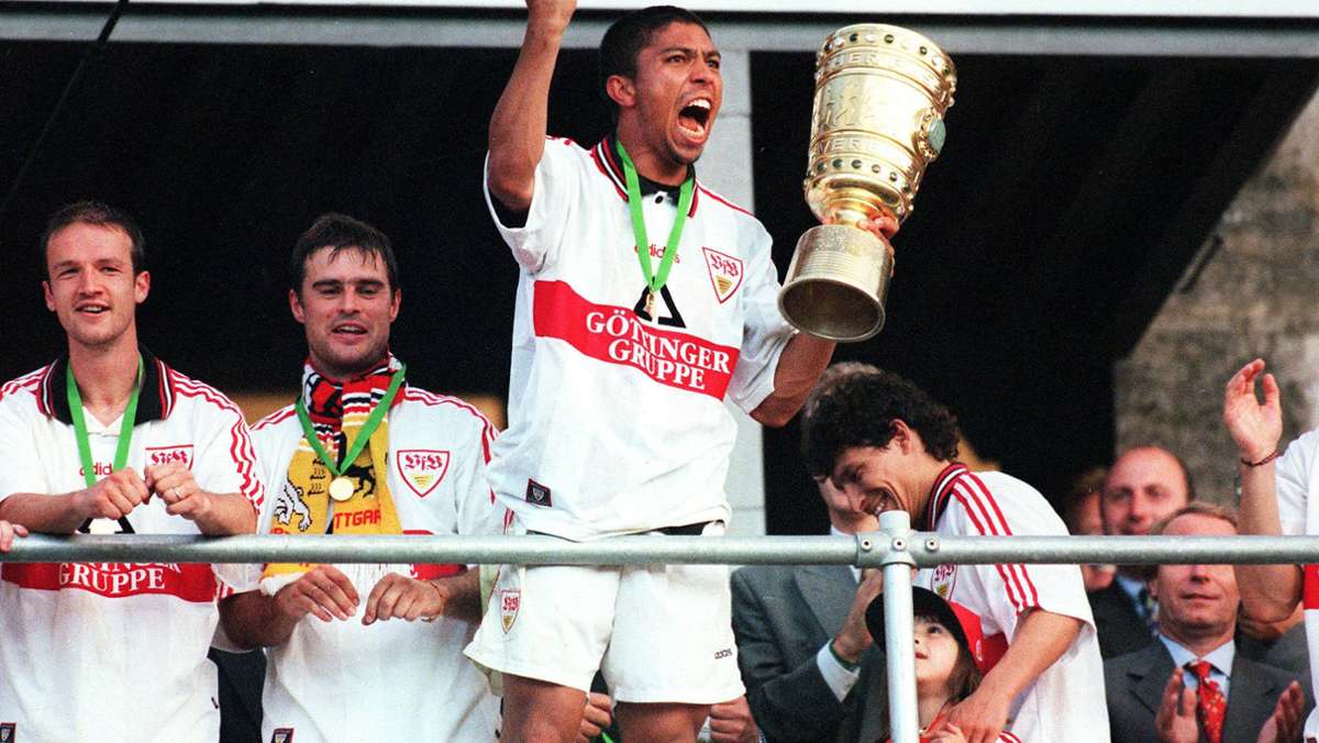 DFB-Pokal-Sieg des VfB Stuttgart vor 25 Jahren: Giovane Elber: „Wir haben es richtig krachen lassen“