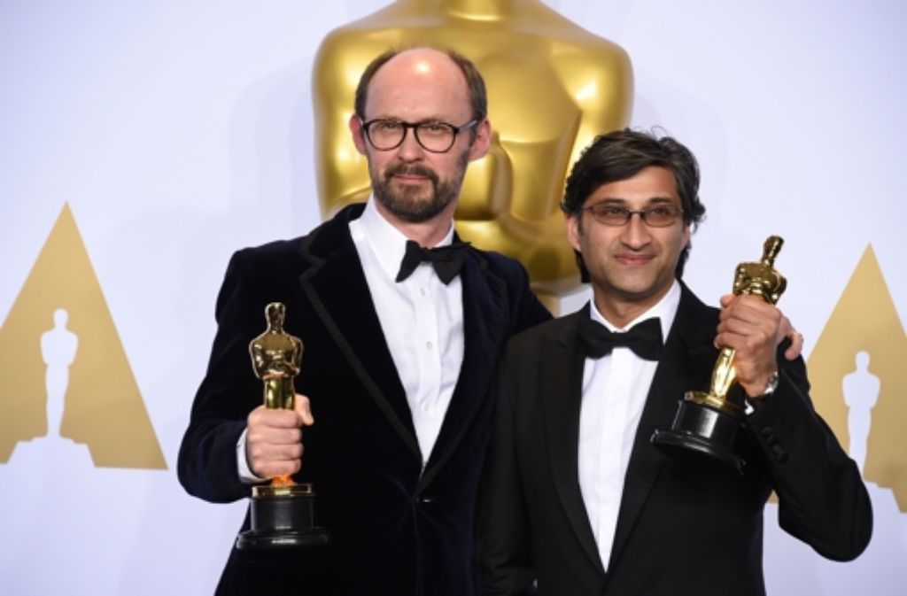 James Gay-Rees und Asif Kapadia erhalten den Oscar für den besten Dokumentarfilm – “Amy”.