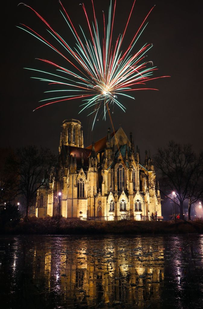 Auch unsere Leser sendeten ein paar Schnappschüsse. Dieses Bild von der Johanneskirche am Feuersee kommt von Timo Jakisch.