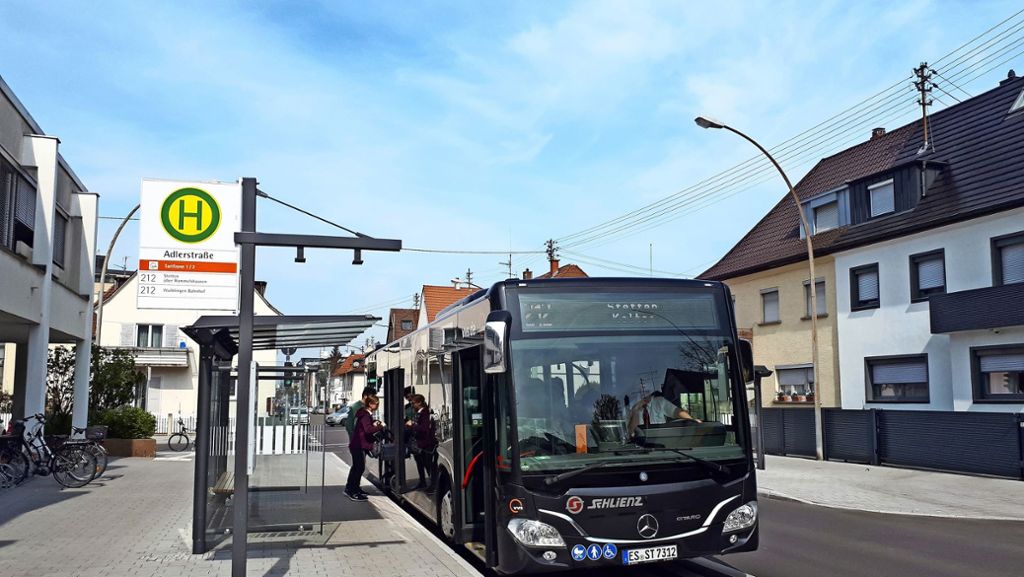 Nahverkehr Fellbach: Noch nicht alle Bushaltestellen im Top-Zustand