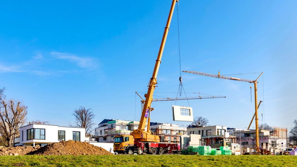 Bauen in Baden-Württemberg: Der Flächenfraß  ist noch zu groß
