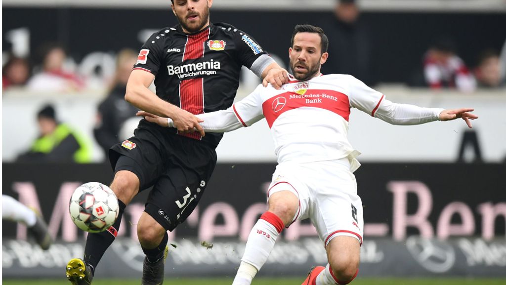 VfB Stuttgart gegen Bayer Leverkusen: Castro bringt den VfB zu Fall