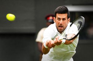 Novak Djokovic kämpft gegen den Abwärtstrend