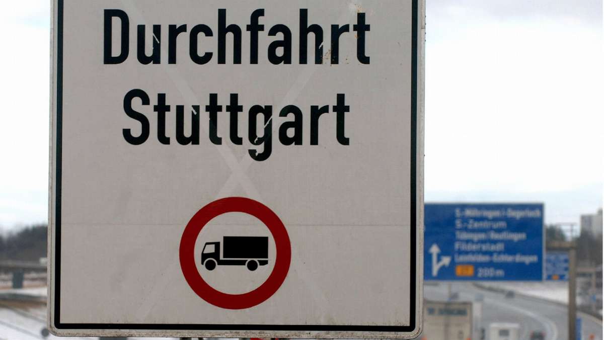 Verkehr in Stuttgart-Sillenbuch: Mit Technik gegen illegal fahrende Lastwagen