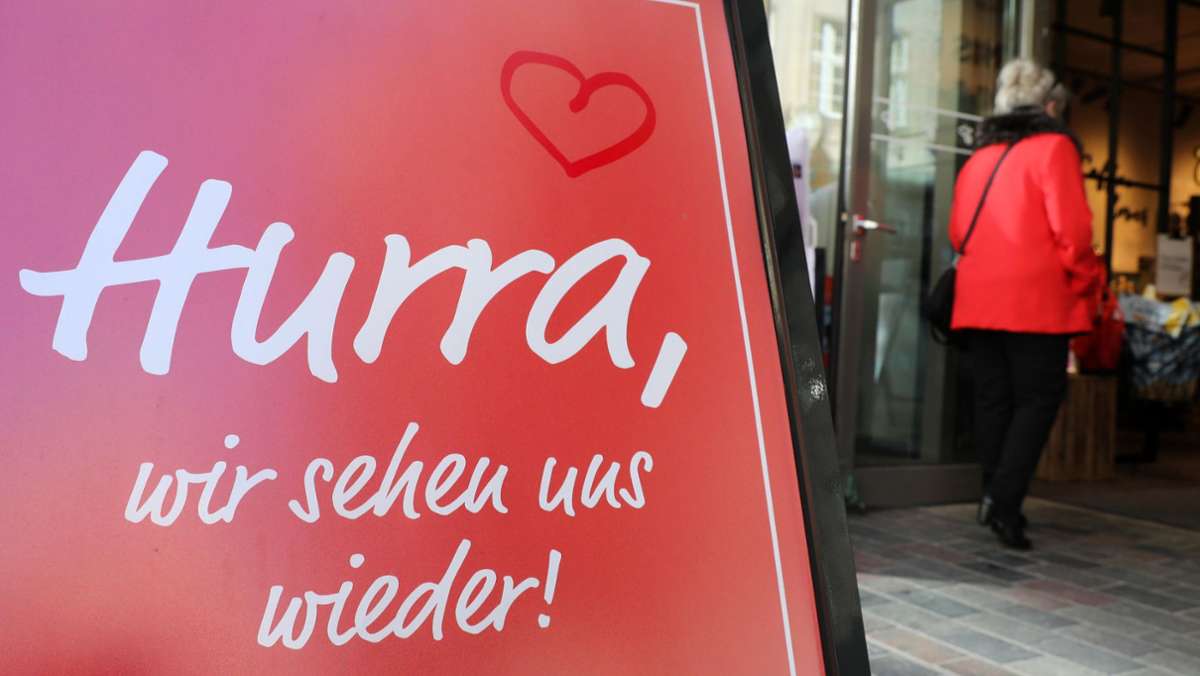 Corona-Pandemie in Baden-Württemberg: Einzelhandel erleichtert über neue Lockerungen